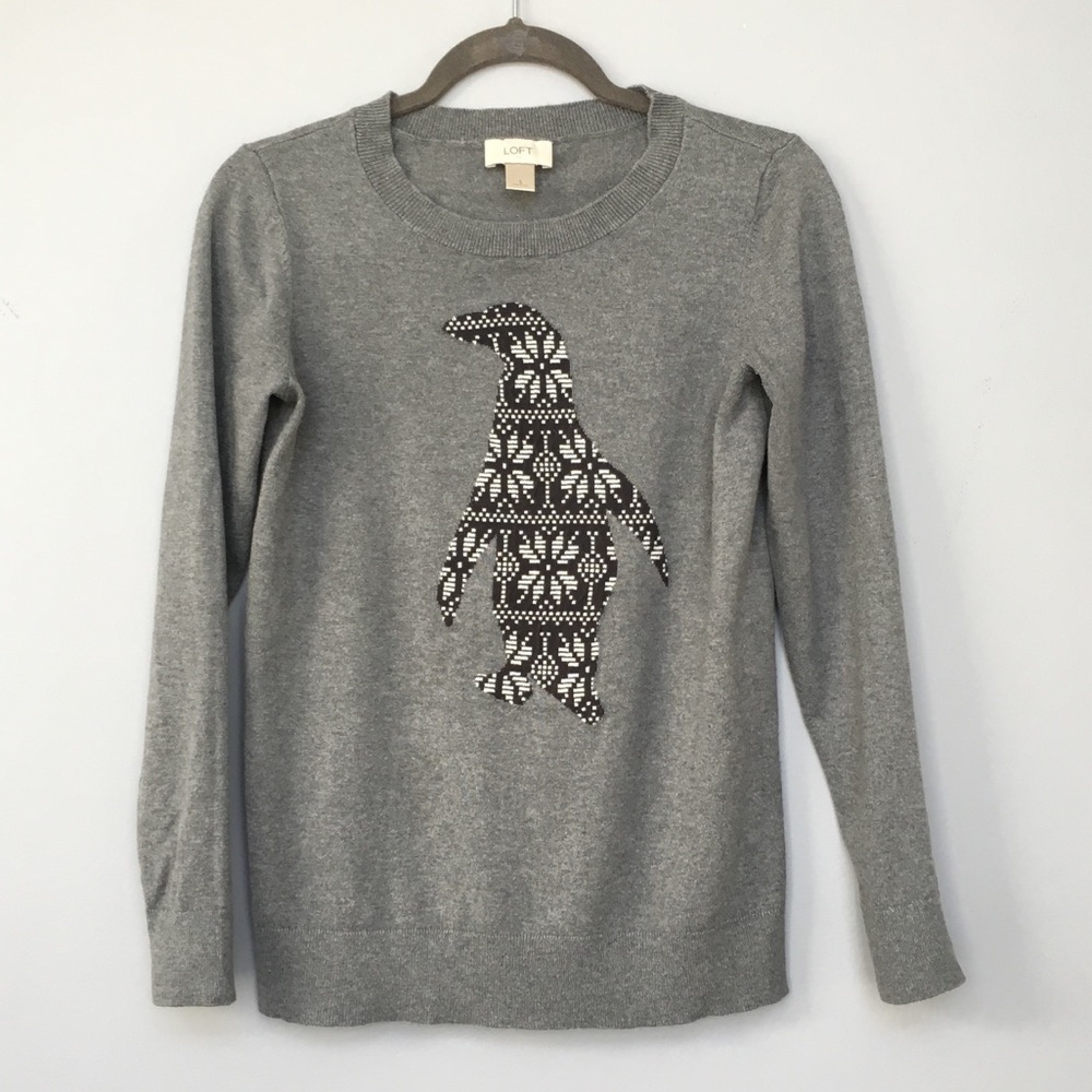 Loft penguin sweater